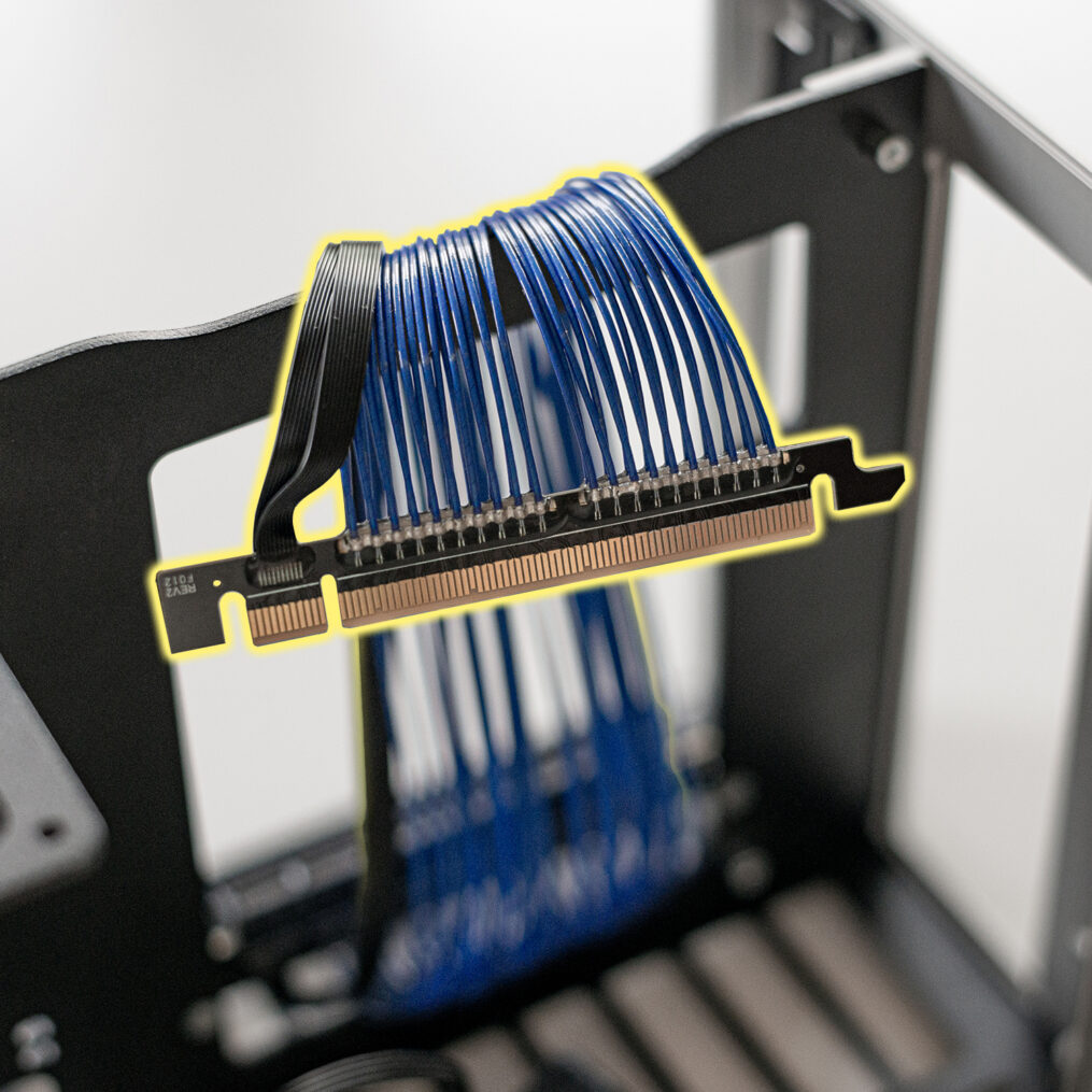 Cobalt rc260 twinax gen4 pci e 4 0 riser cable biggerbox